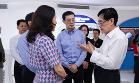 全国人大常委会副委员长，农工党中央主席何维一行调研南宫NG28基因生物
